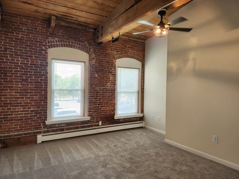Floor plan for 1 bed, 1 bath